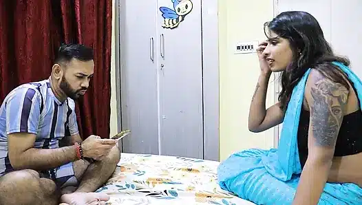 A SEXY GIRL FUCKED HER NEIGHBER TWO BOYS, HARDCORE SEXY THREESOME