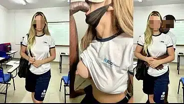 ALUNOS PEGOS TRANSANDO NA SALA DE AULA FORAM EXPULSOS E CAIU NA NET