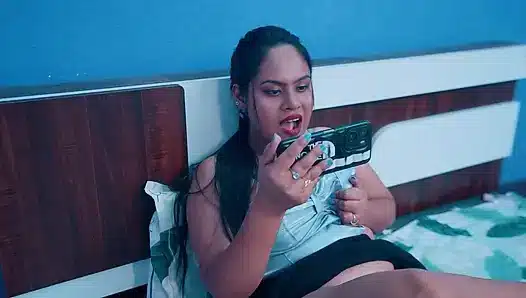 Desi Bhabhi ke chut ki aag ko bujhaya devar ne apna lund ghusa ke bur me