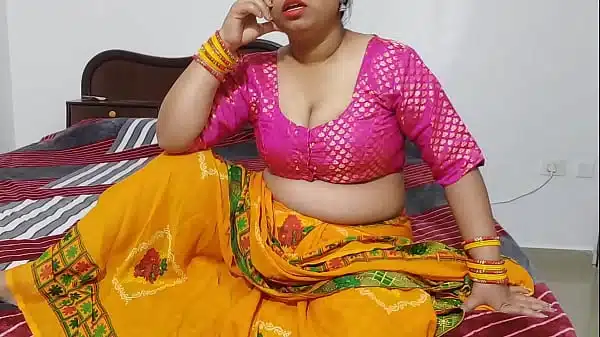 Desi bhabhi shared her bed with dever! Indian hot taboo sex!