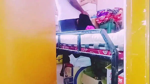 Desi housewife unfortunately fucking with store keepar. Telugu dirty talks.