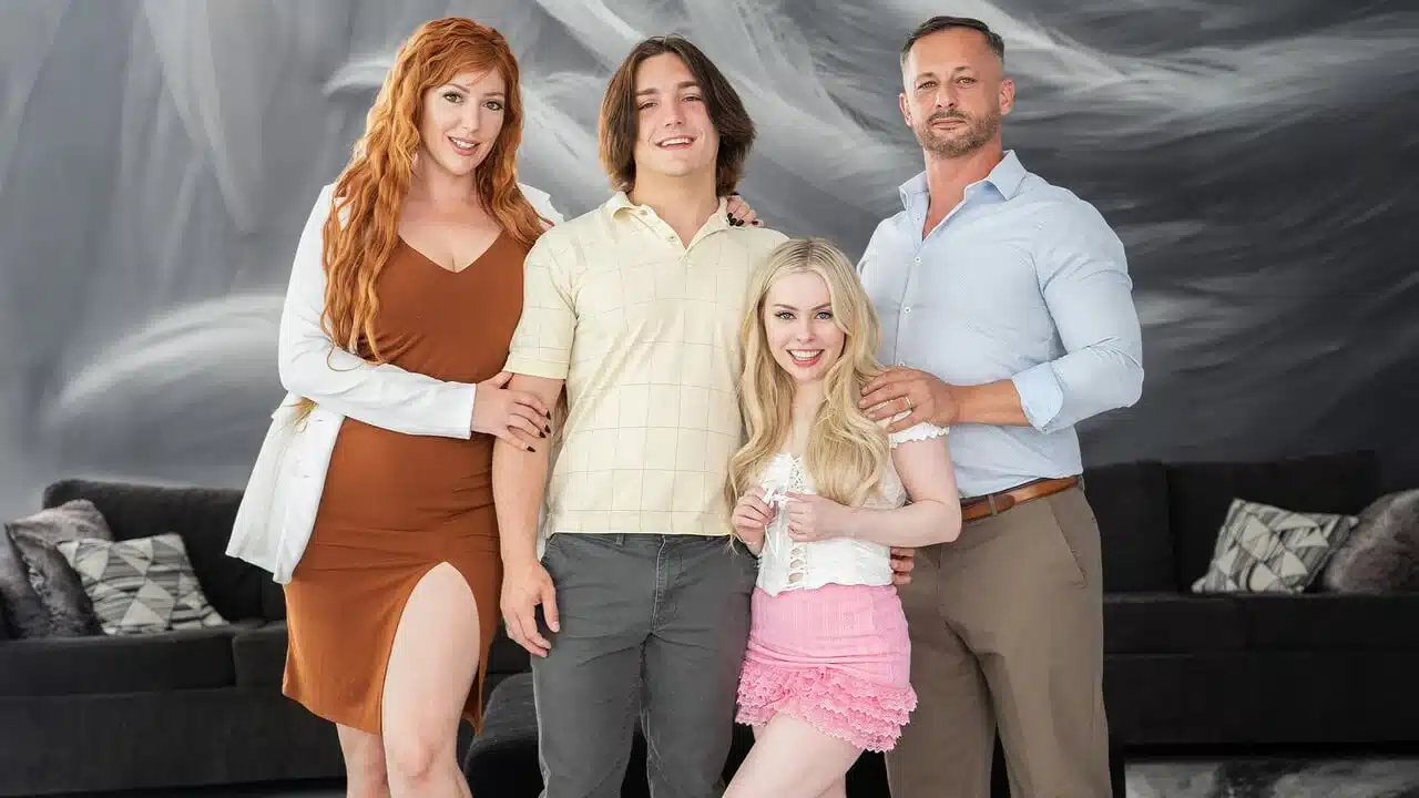 Slutty MILF Lauren Phillips has Ultimate Mother’s Day Orgy with stepdaughter Haley Spades