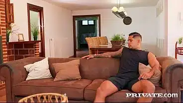 Stepbrother, I’ll wait for you in the pool with my best friend… and she wants anal sex!