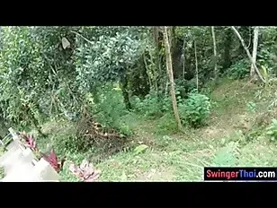 Waterfall visit and sex at home after with big ass Thai girlfriend