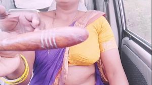 House maid car sex Telugu dirty talks.