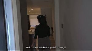 My neighbor caught me staring at his bulge and ended up giving me the best fuck of my life