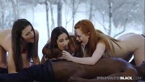 XVideos Network Tube Title: Hotties Clea Gaultier, Verona Sky & Ella Hughes have a sexy pj party! They share a stiff black dick and show their sex skills to get a triple cum facial! Full Flick & 1000’s More at PrivateBlack.com!