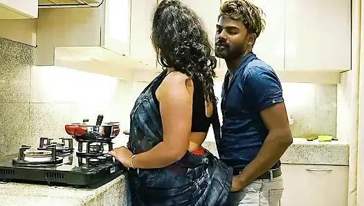 Step  fucked in kitchen BIG ASS doggy style HIndi Slang
