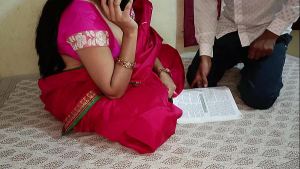 Indian teacher sex – Mem grab student dick while finding cigarette and got fucked