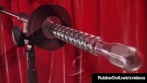 Military Mega Dom, RubberDoll, takes care of her blonde sex slave with skilled sex moves as she binds, punishes & fucks her latex servant! Full Video & RubberDoll Live @RubberDoll.net!
