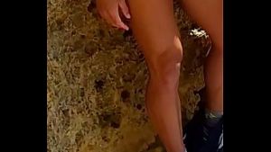 Stranger films amateur video – Blowjob and couple masturbating. Licking her ass and having sex on the beach.
