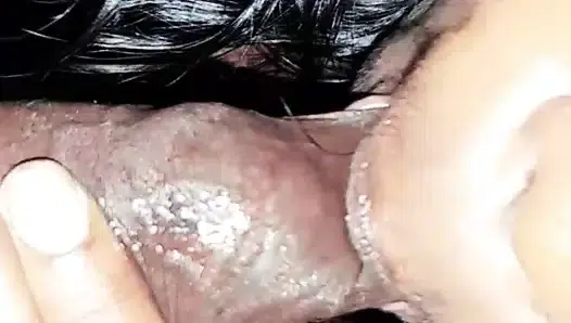 Desi South Indian Tamil wife husband dick licking ride doggy Indian style sex original home video
