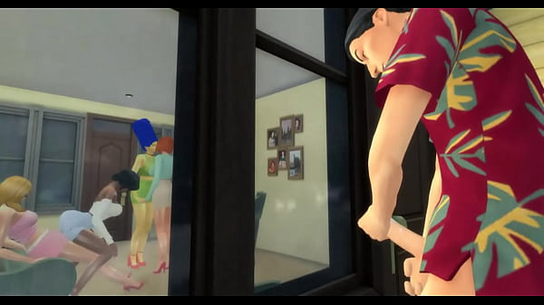 Family Guy x American Dad x Simpsons x Cleveland – Milf Party