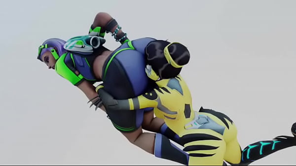Overwatch Lesbian ass lick D.va X Sombra
