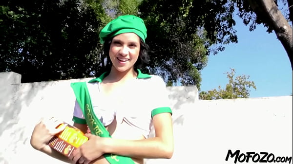 MOFOZO.com – Black Haired Girl Scout Enjoys The Doggystyle Position